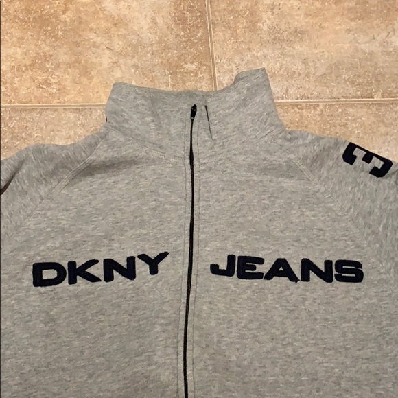 DKNY zip up sweater - Picture 2 of 4
